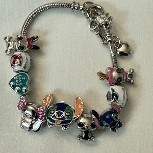 Silver Charm Bracelet for tweens